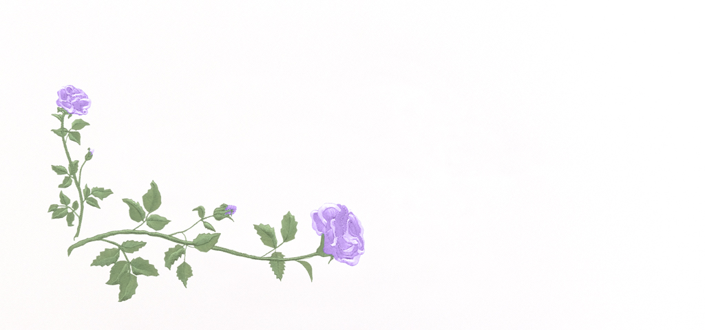 Corner Rose Faux WT with Lavender PROOF